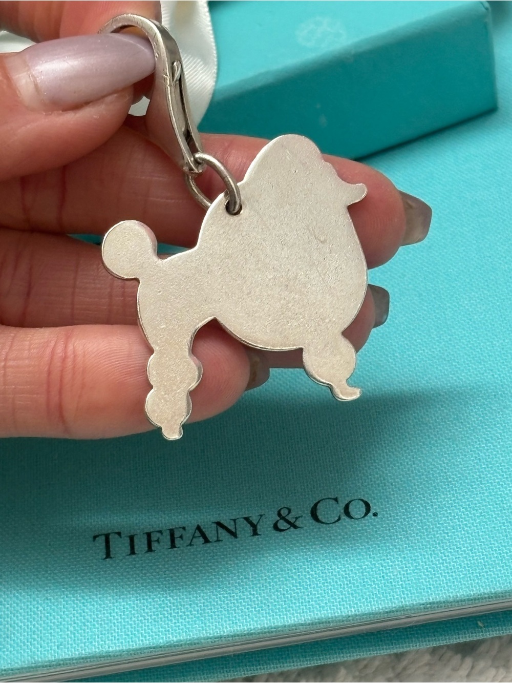 Authentic Vintage Tiffany & Co Poodle Charm - Picture 4 of 7